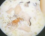 春だ！サーモンと菜の花のクリームパスタ作り方10写真