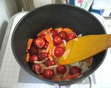 キャベツとミニトマトのスープ作り方3写真