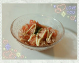 子供用☆トマトとツナサラダ♪マヨ醤油～作り方4写真