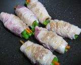 バラ肉まきまき野菜巻き作り方4写真