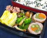 バラ肉まきまき野菜巻き作り方6写真