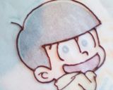 ✨キャラチョコ初心者がおそ松さん✨作り方4写真