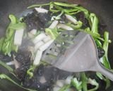 なん中華、「山芋と木耳の中華炒め」作り方3写真