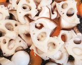 蓮根しゃっきり＊とろりあんかけ中華ご飯作り方1写真