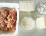 ふわふわ♡肉団子～離乳食 後期～作り方1写真