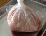 もも肉であっさり塩豚作り方2写真