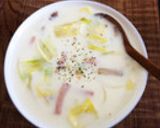 m白菜とベーコンの中華クリーム煮作り方18写真
