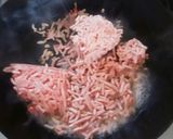 誰でも出来る！豚ひき肉と白菜のあんかけ丼作り方2写真