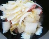 誰でも出来る！豚ひき肉と白菜のあんかけ丼作り方3写真