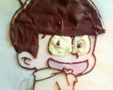 ✨キャラチョコ初心者がおそ松さん✨作り方10写真