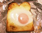 朝にぴったり!半熟卵トースト作り方3写真