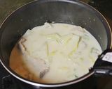 簡単♪豚肉と白菜のトロトロ♡豆乳スープ作り方6写真