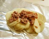 ツナじゃがチーズのホイル焼き作り方3写真