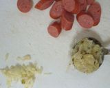 チョリソーとザワークラウトのチャーハン♪作り方1写真