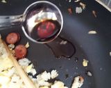 チョリソーとザワークラウトのチャーハン♪作り方8写真