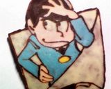 ✨キャラチョコ初心者がおそ松さん✨作り方26写真