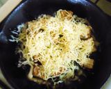 ✿スキレットで厚揚げキノコチーズ焼き✿作り方5写真