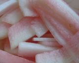 すいかの中華風ピクルス作り方1写真