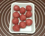 自家製酵母＊桜餡パン＊お花の成形作り方4写真
