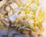 白菜のしゅわしゅわ焼き作り方1写真