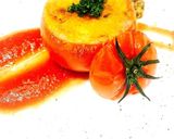 ミートソース詰めトマトグリル作り方7写真