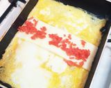 紅生姜とチーズの卵焼き作り方3写真
