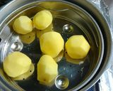 圧力鍋で同時にじゃが芋と大根✴おでん作り方3写真