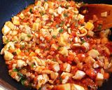 カリカリ美味しい！たけのこ入りオムライス作り方2写真