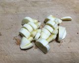 とろ〜り☆チョコバナナ蒸しケーキ作り方4写真