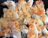 鶏もも肉の明太子もちチーズスキレット焼き作り方3写真