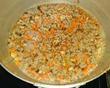 具だくさんのそぼろ丼♪～学校給食編作り方6写真