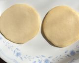 ひな祭りに♡ひしもち風ホットケーキ作り方5写真