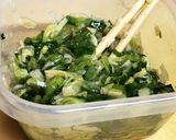 肉にスープにご飯に何にでも!ネギ塩生姜作り方3写真