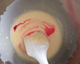 ひな祭りに♡ひしもち風ホットケーキ作り方6写真