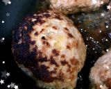 定番★ジュワ〜肉汁テリヤキチーズバーグ作り方5写真