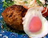 定番★ジュワ〜肉汁テリヤキチーズバーグ作り方7写真