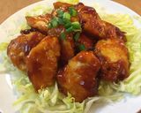 やわらか〜い鶏胸肉の甘辛ダレ焼き♪作り方7写真