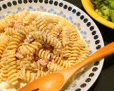 お手軽リッチ☆クリームサーモンパスタ作り方6写真