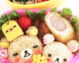 リラックマ&コリラックマ＊キャラ弁作り方8写真