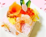 簡単♪市販のちらし寿司でケーキ作り方9写真