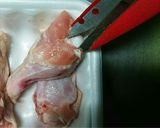 丸ごとパクリ♪たけのこ入り手羽元餃子☆作り方2写真