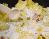 牛乳で★ベーコンと白菜のクリームパスタ作り方3写真