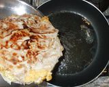 簡単お好み焼♪上下を豚肉でキャベツを挟む作り方8写真