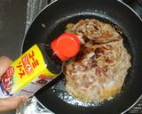 簡単お好み焼♪上下を豚肉でキャベツを挟む作り方9写真