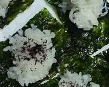 子供の朝食に☆韓国のり&ご飯作り方1写真