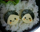 キャラ弁☆ひな祭り作り方3写真