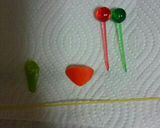 キャラ弁☆ひな祭り作り方4写真