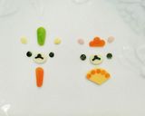 キャラ弁♪チーズで簡単リラックマのお雛様作り方3写真