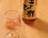 リンゴの甘煮ときび酢のジュレドリンク作り方3写真