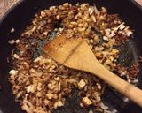 麻婆チーズ丼作り方3写真